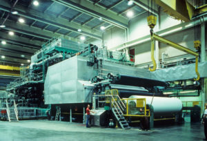 paper machine inside