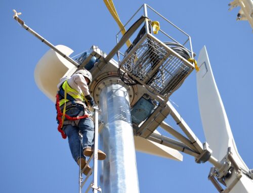 NDT at Great Heights: Inspecting Wind Turbines